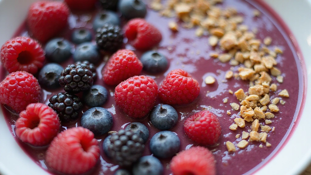 Spirulina Smoothie Bowl – Detox and Energy in One - Step 6: Arrange Fruit Toppings