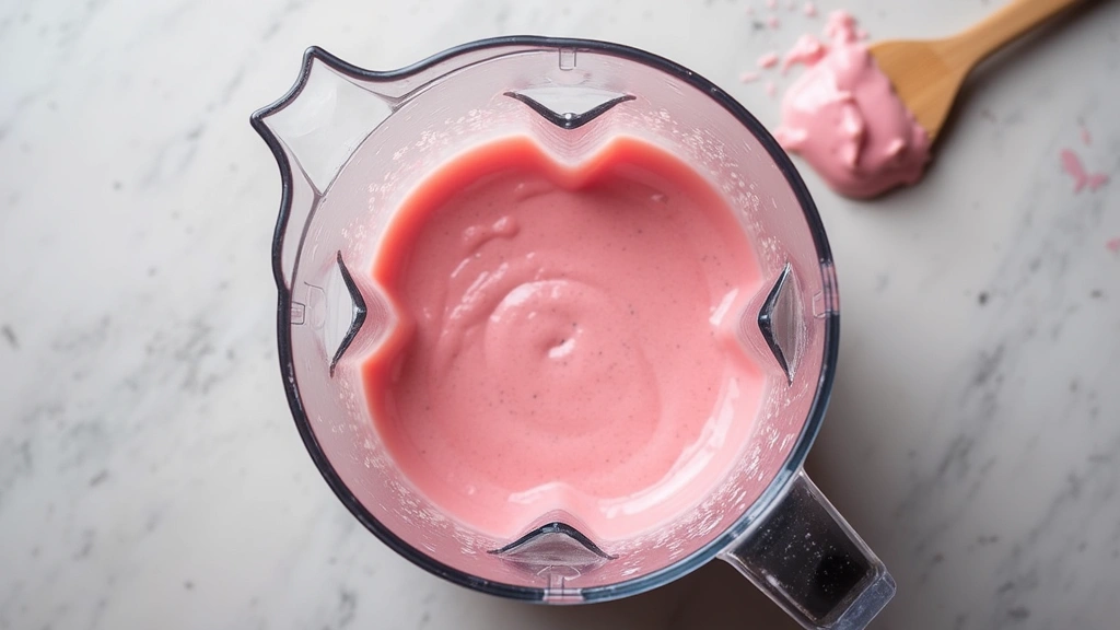 Strawberry Banana Smoothie Bowl – Classic and Creamy - Step 3: Blend the Smoothie Base