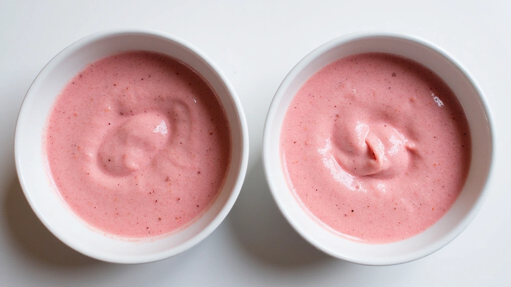 Strawberry Banana Smoothie Bowl – Classic and Creamy - Step 5: Pour Smoothie into Bowls