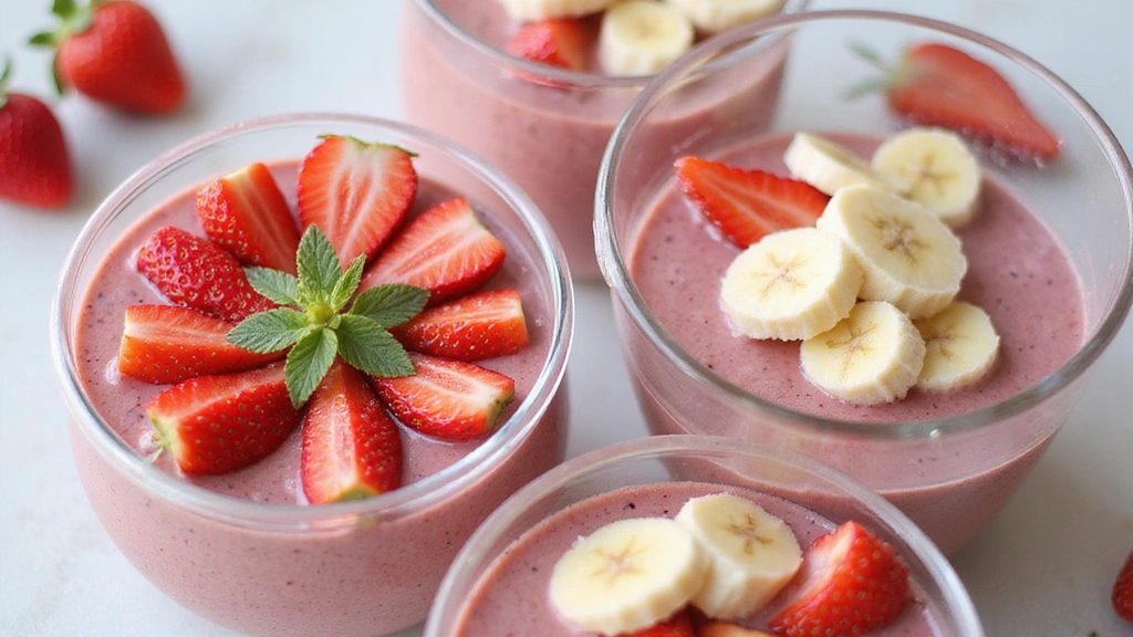 Strawberry Banana Smoothie Bowl – Classic and Creamy - Step 7: Arrange Fresh Fruit