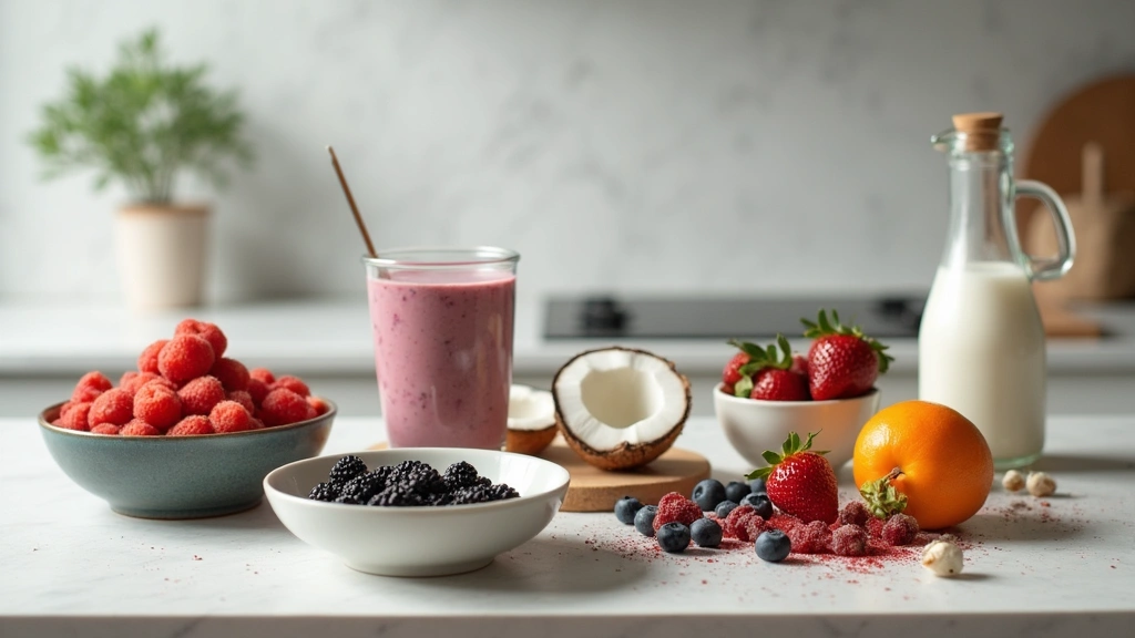 Strawberry Mango Smoothie Bowl – Tropical and Refreshing - Step 1: Prepare Ingredients