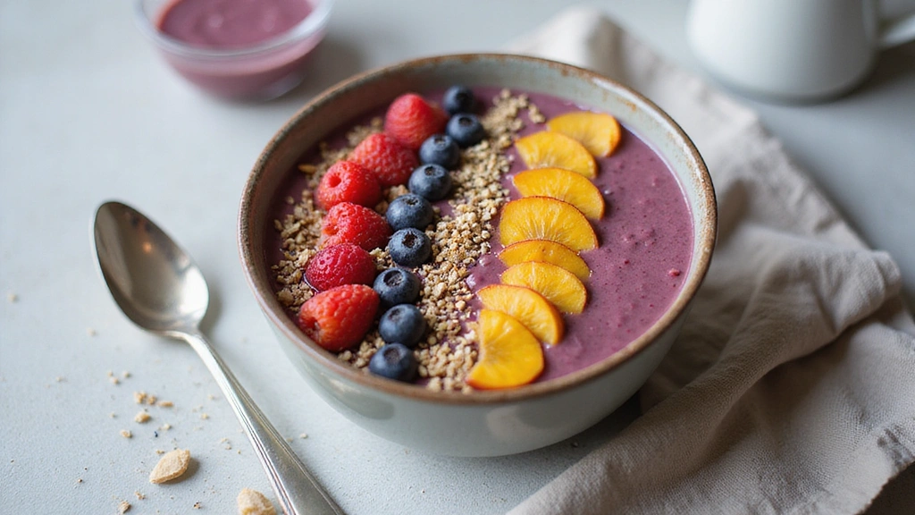 Strawberry Mango Smoothie Bowl – Tropical and Refreshing - Step 8: Serve Immediately