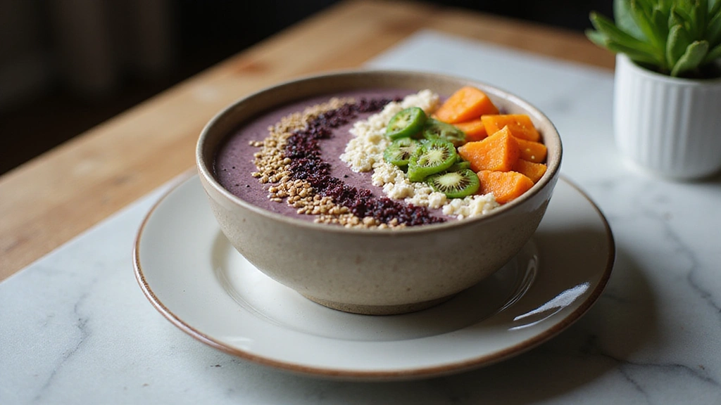 Superfood Smoothie Bowl – Loaded with Vitamins and Fiber