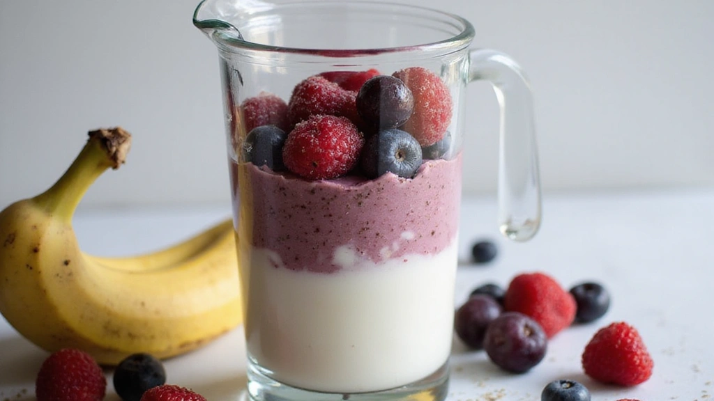 The Best Smoothie Bowl Recipe – Thick, Creamy and Delicious - Step 2: Add Ingredients to Blender