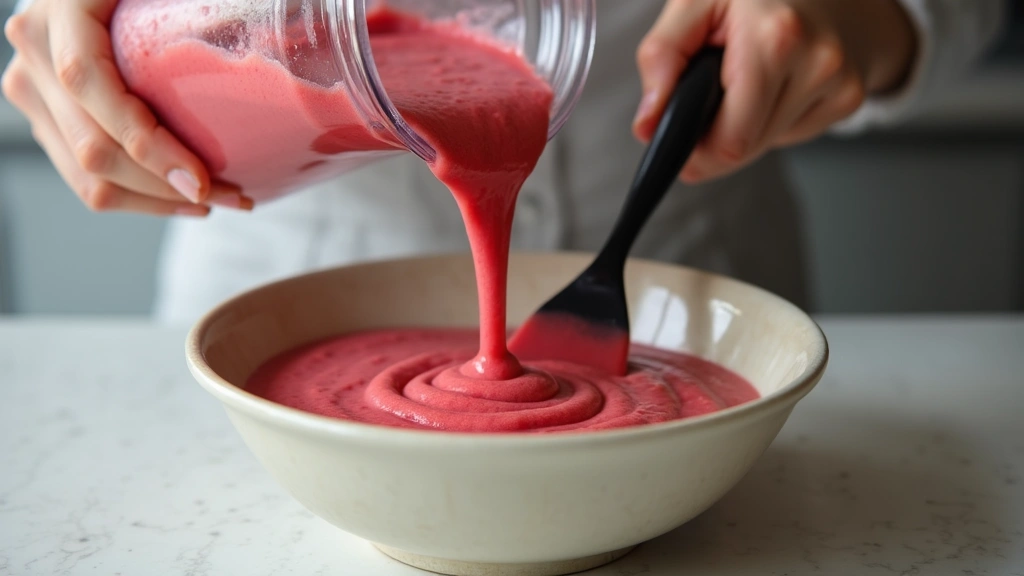 The Best Smoothie Bowl Recipe – Thick, Creamy and Delicious - Step 5: Pour Into Bowls