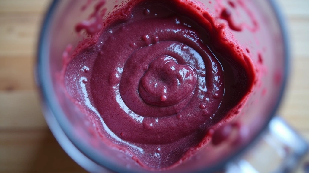 Tropical Smoothie Acai Bowl Recipe – Refreshing and Fruity - Step 3: Check Consistency