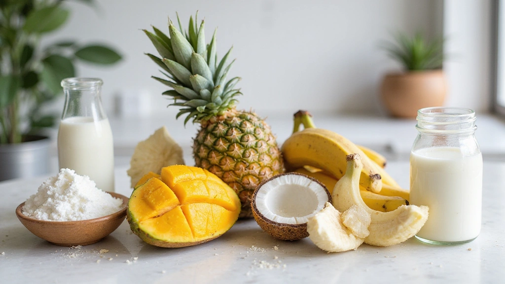 Tropical Smoothie Bowl – Vacation in a Bowl - Step 1: Prepare Ingredients