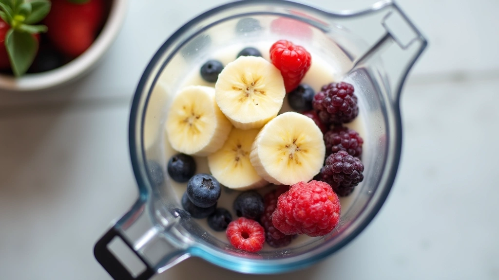 Vegan Smoothie Bowl – Dairy Free and Naturally Sweet - Step 2: Start Blending