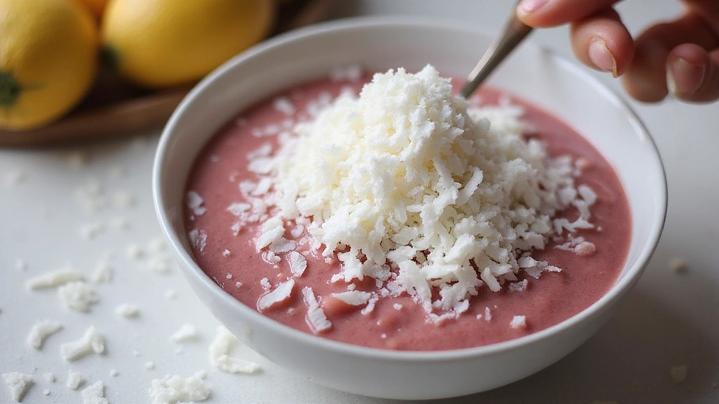Vegan Smoothie Bowl – Dairy Free and Naturally Sweet - Step 8: Finish with Shredded Coconut