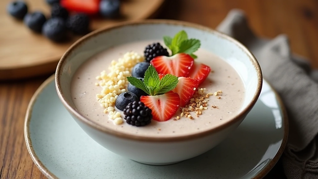 Yogurt Smoothie Bowl – Thick, Tangy and Protein Packed
