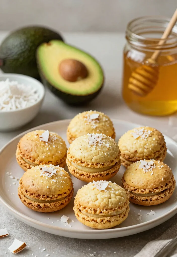 10 Avocado Dessert Recipes for Creamy Unexpected Sweet Ideas - 2. Avocado Coconut Macaroons