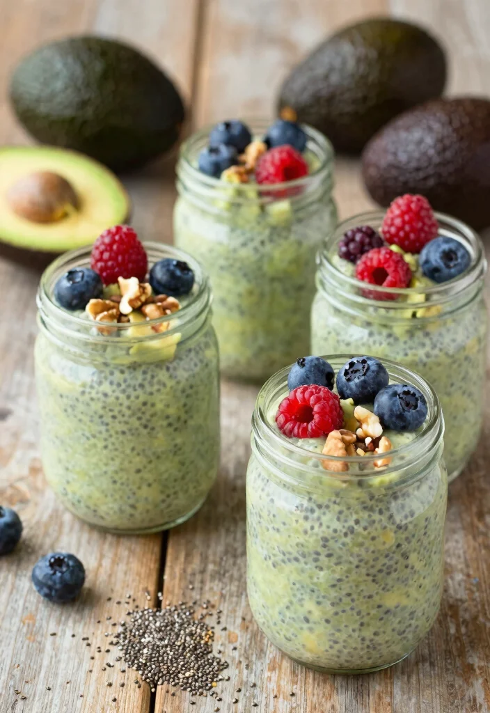 10 Avocado Dessert Recipes for Creamy Unexpected Sweet Ideas - 5. Avocado Chia Seed Pudding