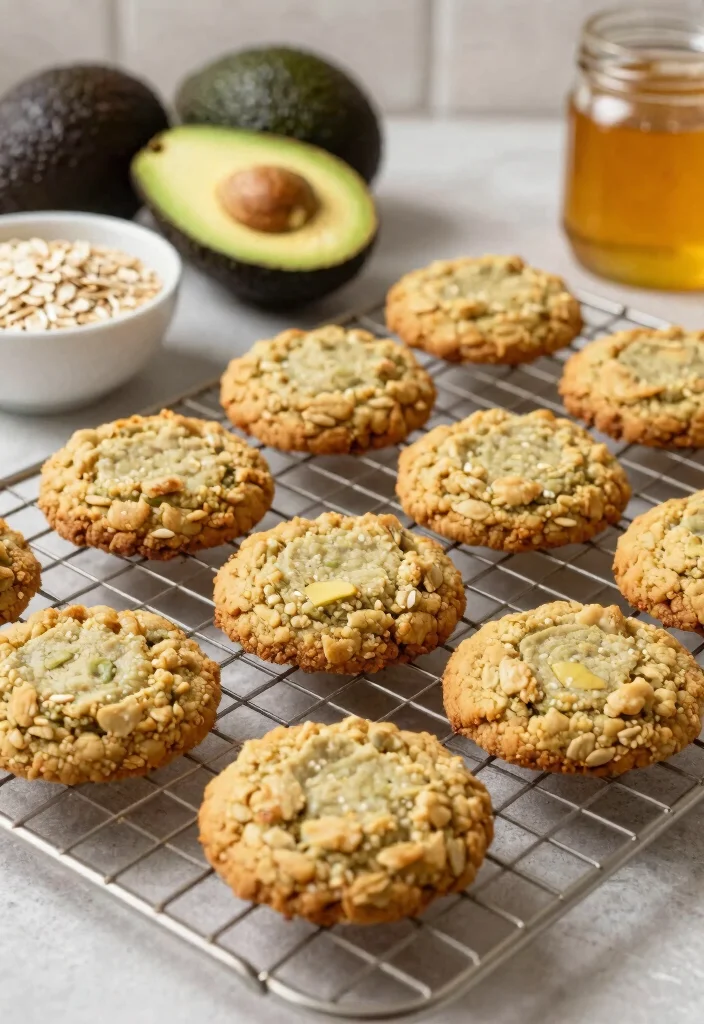 10 Avocado Dessert Recipes for Creamy Unexpected Sweet Ideas - 7. Avocado Oatmeal Cookies