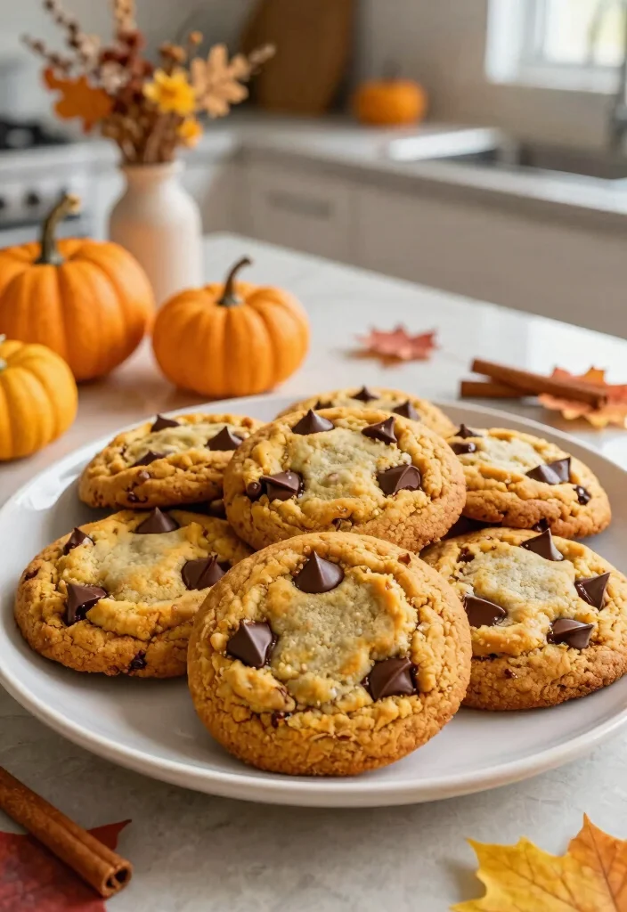 10 Butternut Squash Dessert Recipes for Cozy Light Fall Sweets - 1. Butternut Squash Chocolate Chip Cookies