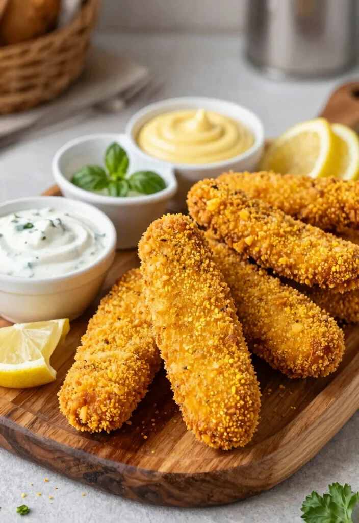 10 Cornmeal Dinner Recipes for Cozy Flavorful Homemade Meals - 4. Cornmeal-Breaded Chicken Tenders