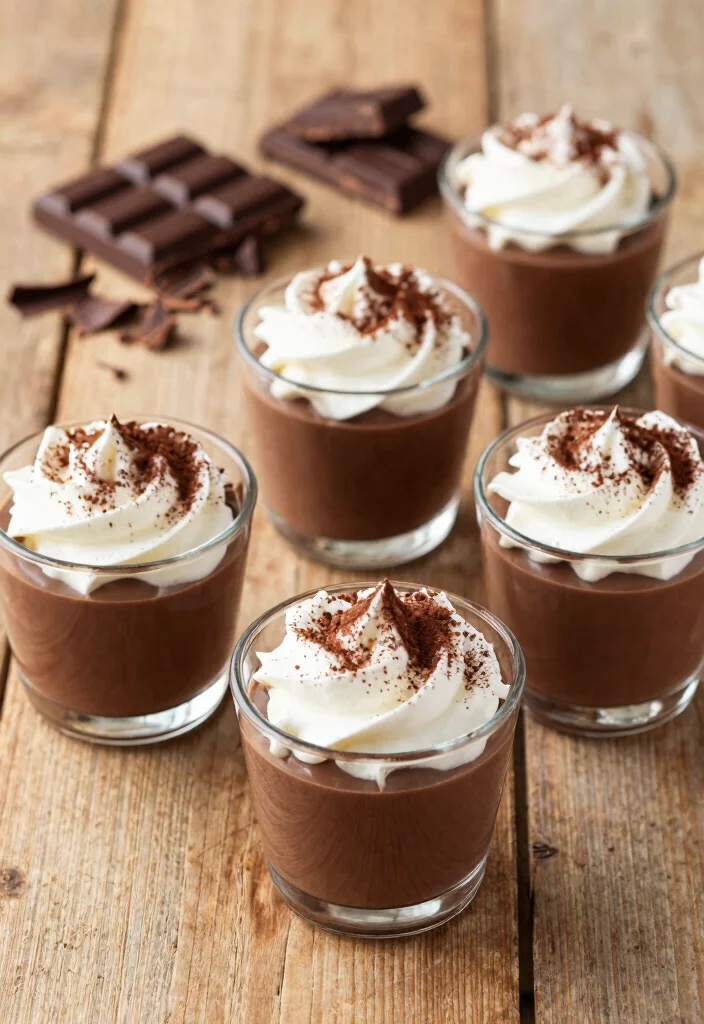 10 Egg Dessert Recipes for Simple Rich Homemade Treats - 2. Chocolate Pots de Crème