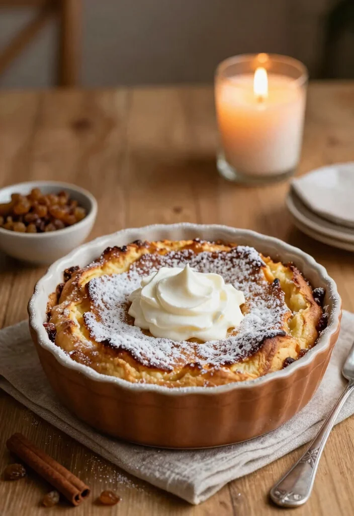 10 Egg Dessert Recipes for Simple Rich Homemade Treats - 4. Bread Pudding