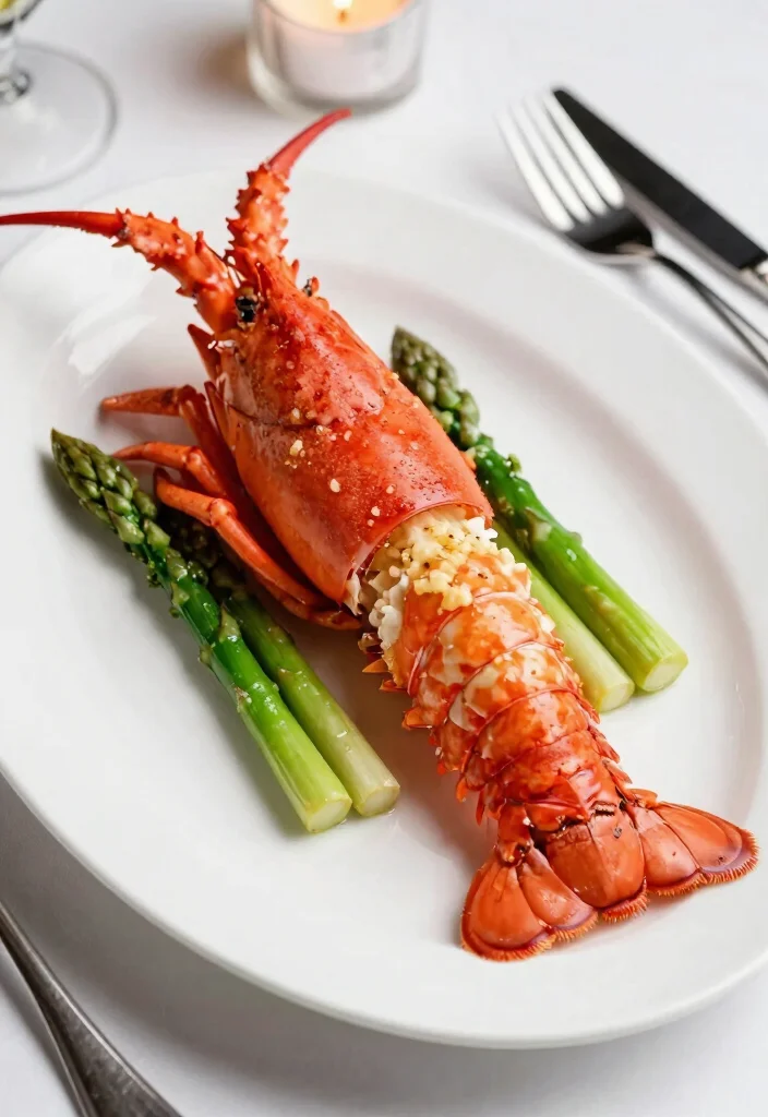 10 Fancy Keto Dinner Recipes for Elegant Low-Carb Evenings - 2. Lobster Tail with Garlic Butter