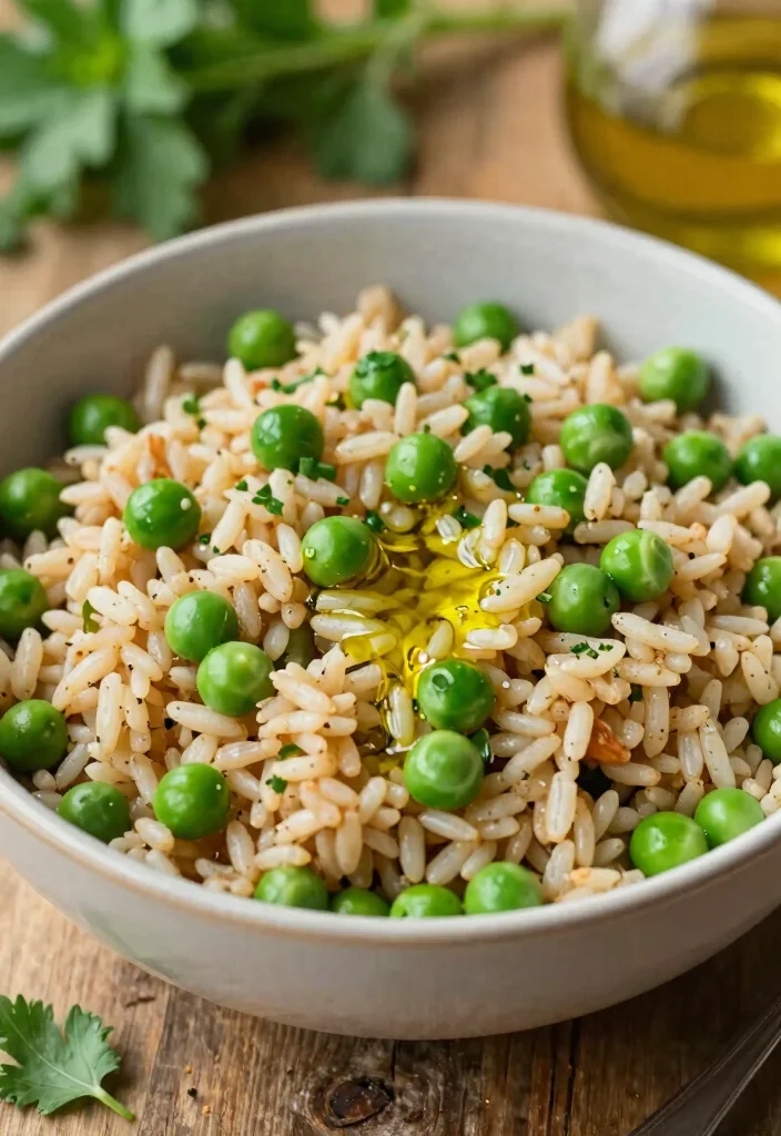 10 Healthy Rice Cooker Recipes for Easy Hands-Off Meals - 8. Brown Rice and Peas