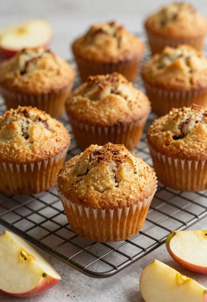 10 Healthy Sourdough Recipes for Nutritious Homemade Baking - 7. Sourdough Apple Cinnamon Muffins
