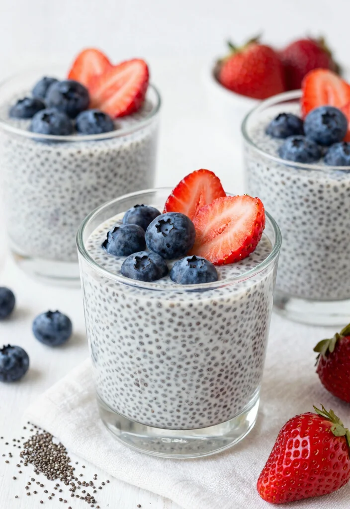 10 High-Fiber Keto Recipes for Light Balanced Low-Carb Eating - 4. Chia Seed Pudding
