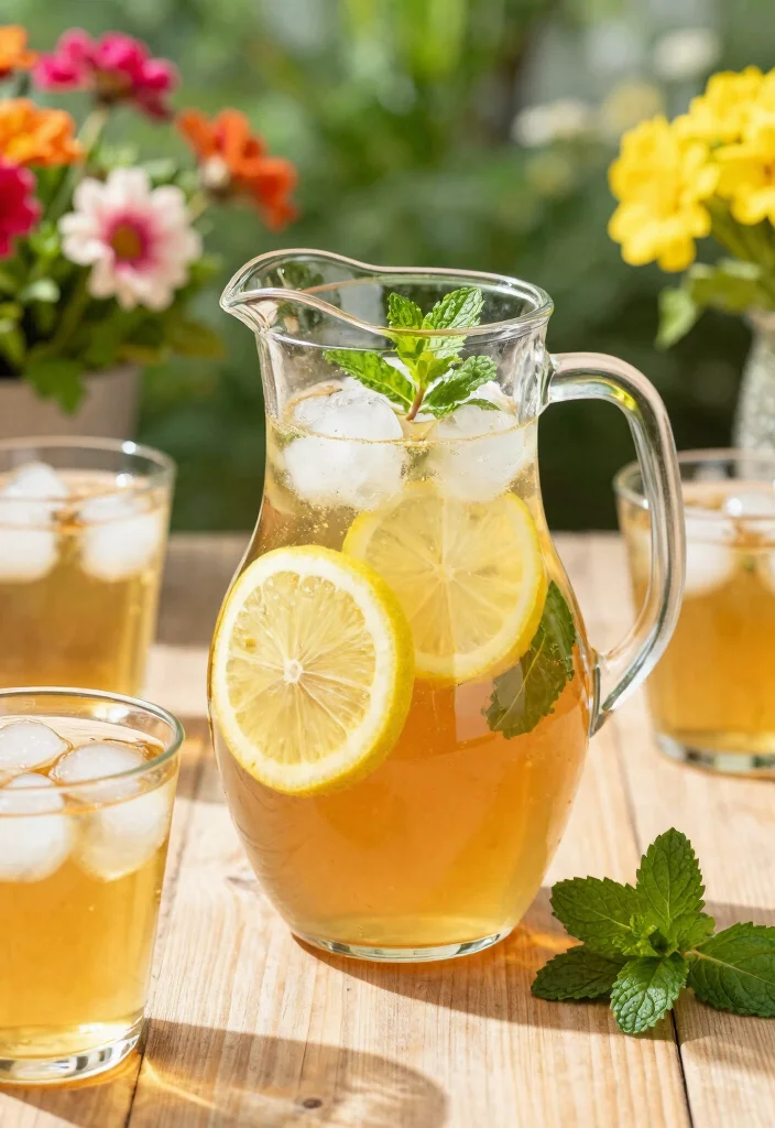 10 Low-FODMAP Vegan Recipes for Gentle Easy Eating - 10. Herbal Infused Iced Tea