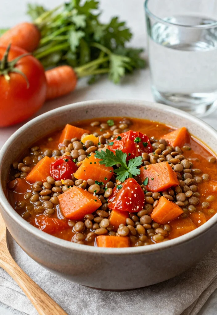 10 Low-FODMAP Vegan Recipes for Gentle Easy Eating - 3. Hearty Vegetable Lentil Stew