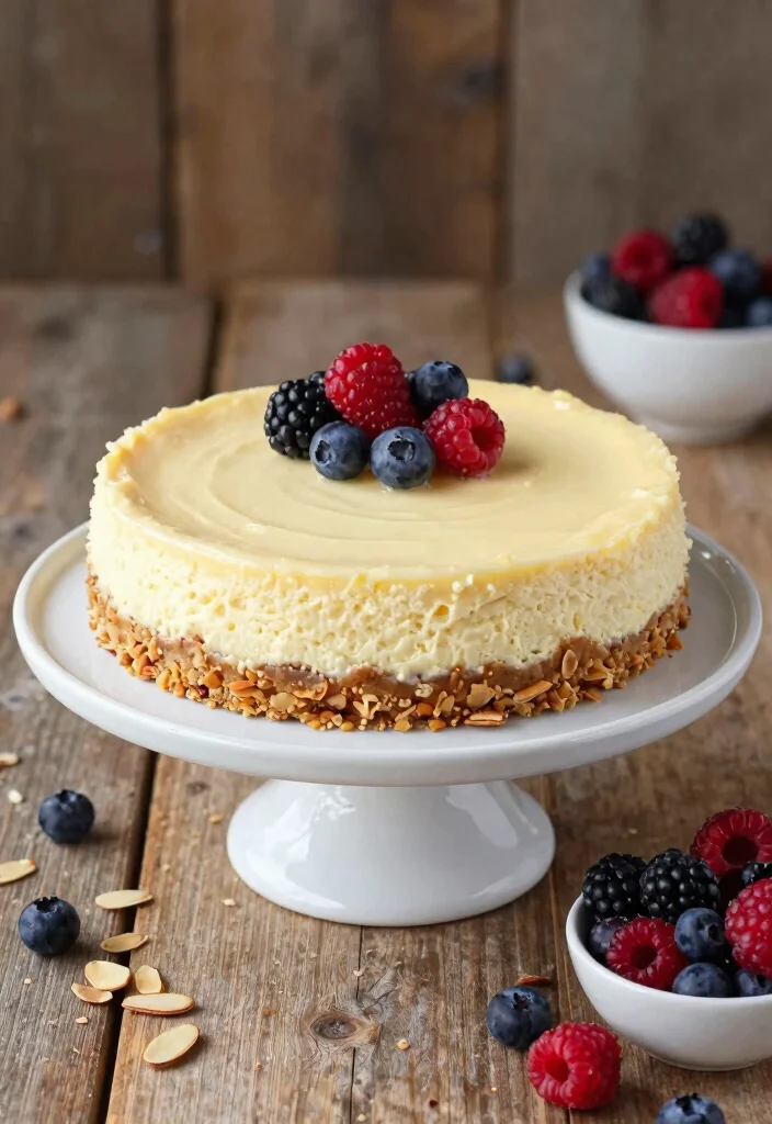 10 No-Bake Keto Dessert Recipes for Fast Easy Low-Carb Treats - 1. No-Bake Keto Cheesecake