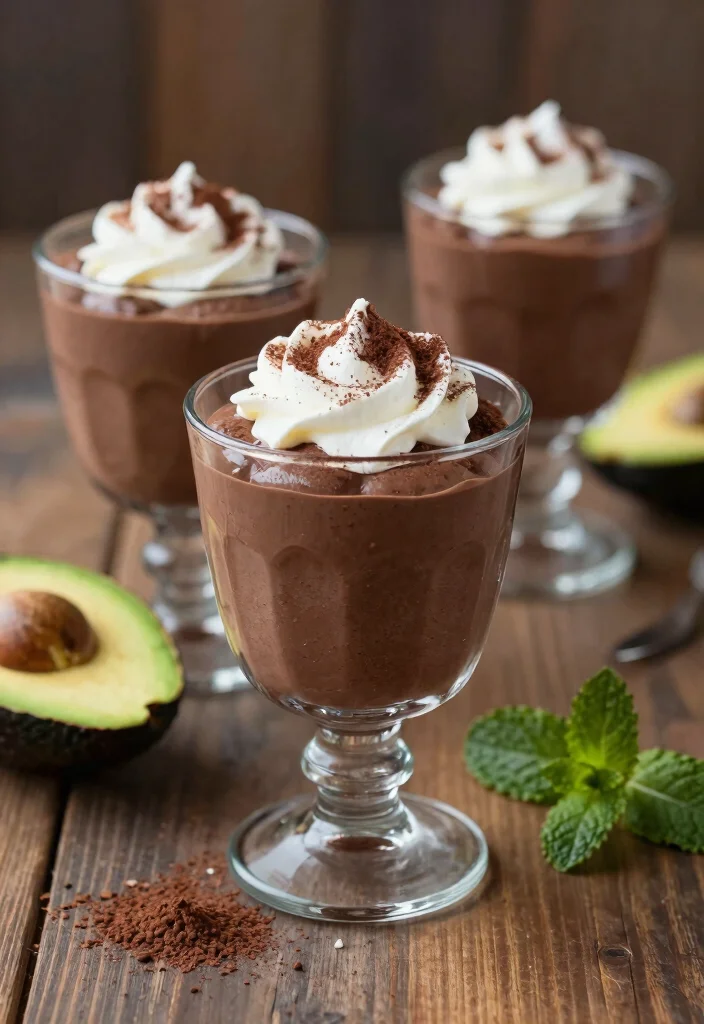 10 No-Bake Keto Dessert Recipes for Fast Easy Low-Carb Treats - 2. Chocolate Avocado Mousse