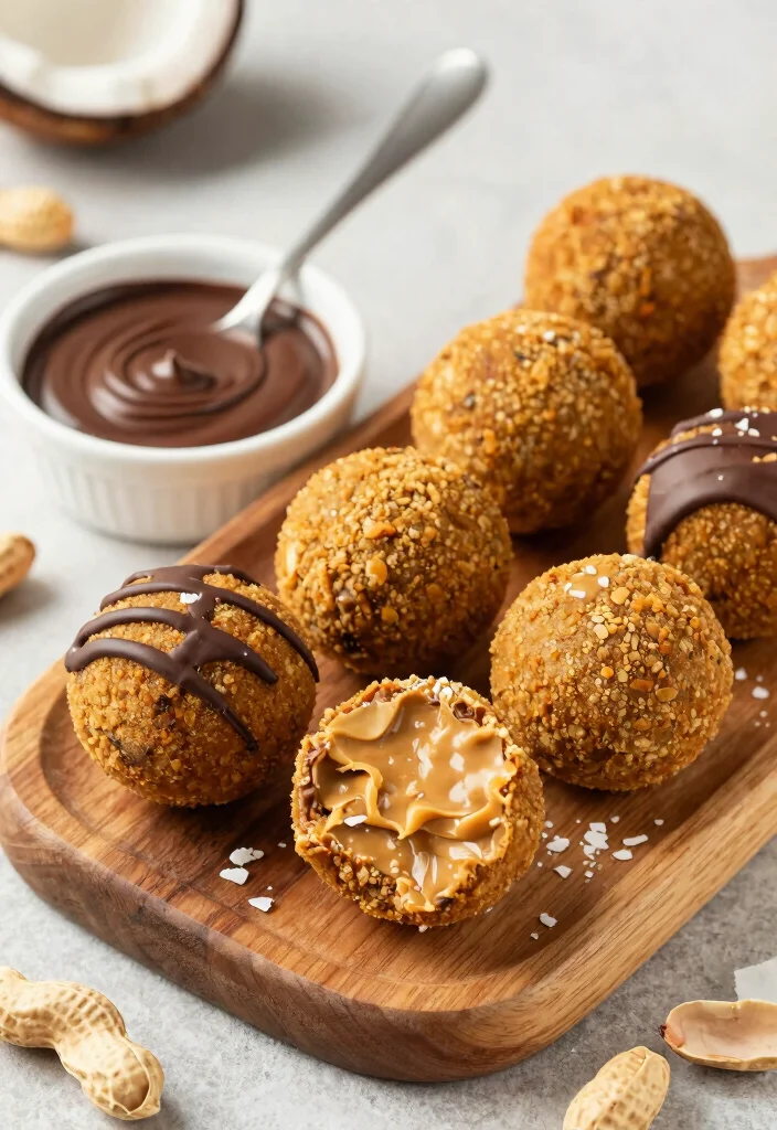 10 No-Bake Keto Dessert Recipes for Fast Easy Low-Carb Treats - 4. Peanut Butter Fat Bombs