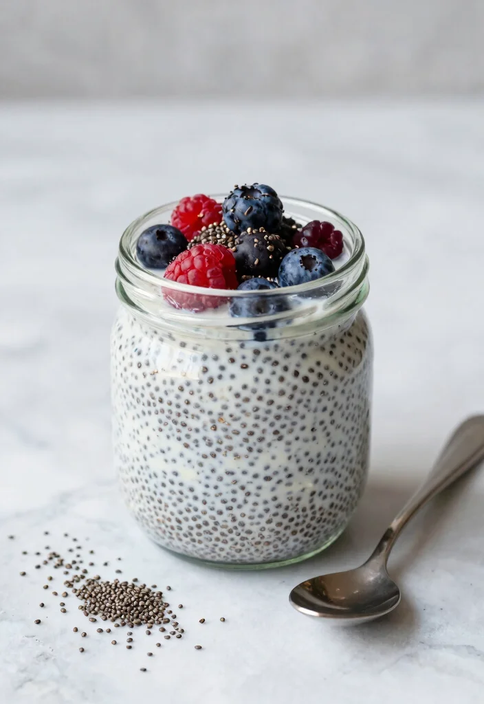 10 No-Bake Keto Dessert Recipes for Fast Easy Low-Carb Treats - 6. Chia Seed Pudding