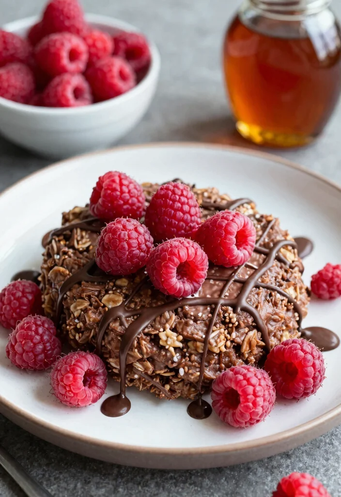10 Vegan Baked Oatmeal Recipes for Cozy Healthy Breakfasts - 10. Chocolate Raspberry Baked Oatmeal
