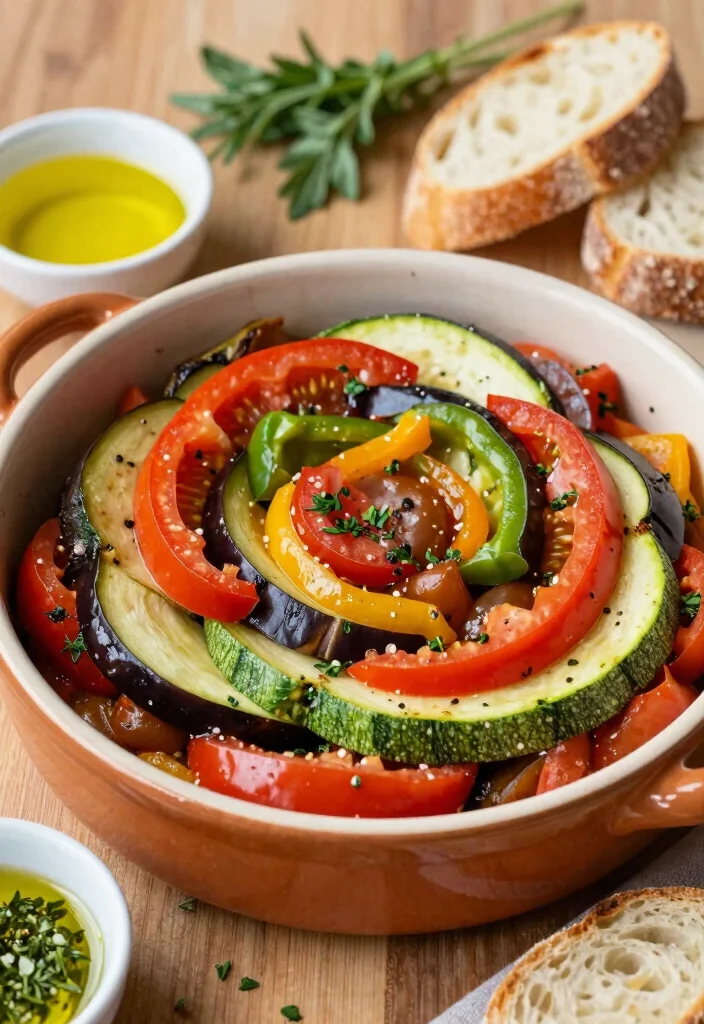 10 Vegan French Recipes for Elegant Simple Plant-Based Plates - 1. Ratatouille with a Twist