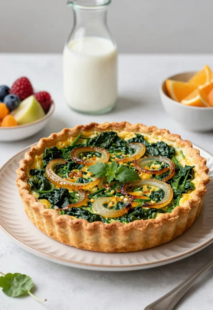 10 Vegan French Recipes for Elegant Simple Plant-Based Plates - 6. Vegan Quiche Lorraine