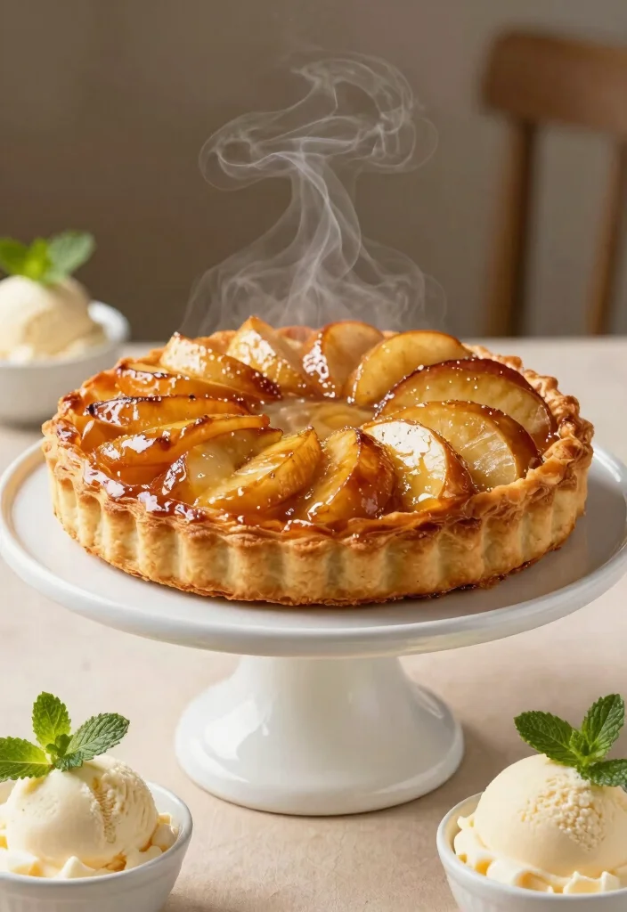 10 Vegan French Recipes for Elegant Simple Plant-Based Plates - 7. Tarte Tatin with Apples