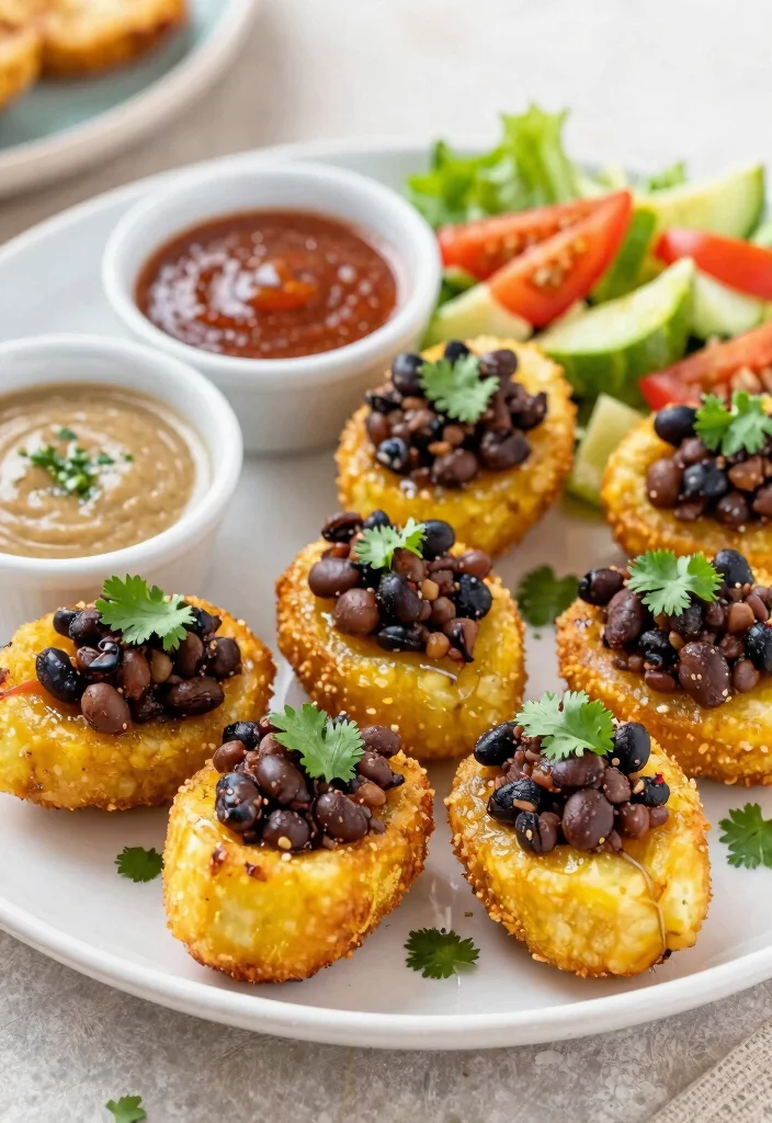 10 Vegan Puerto Rican Recipes for Bold Plant-Based Flavor - 7. Vegan Tostones Rellenos