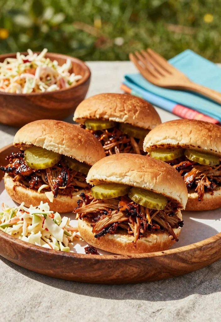 10 Vegan Smoker Recipes for Creative Smoky Plant Meals - 1. Smoky BBQ Jackfruit Sandwiches