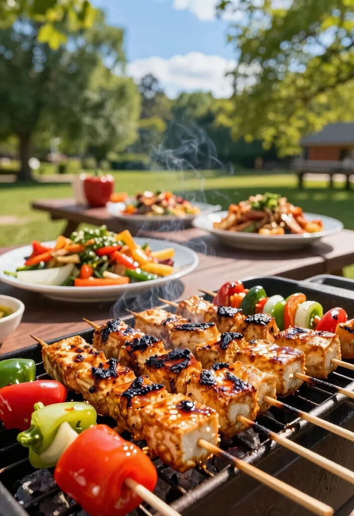 10 Vegan Smoker Recipes for Creative Smoky Plant Meals - 3. Smoky Tofu Skewers