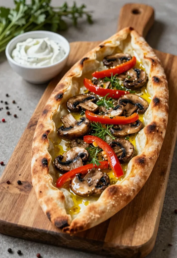 10 Vegan Turkish Recipes for Bold Flavorful Plant-Based Eating - 5. Vegan Pide