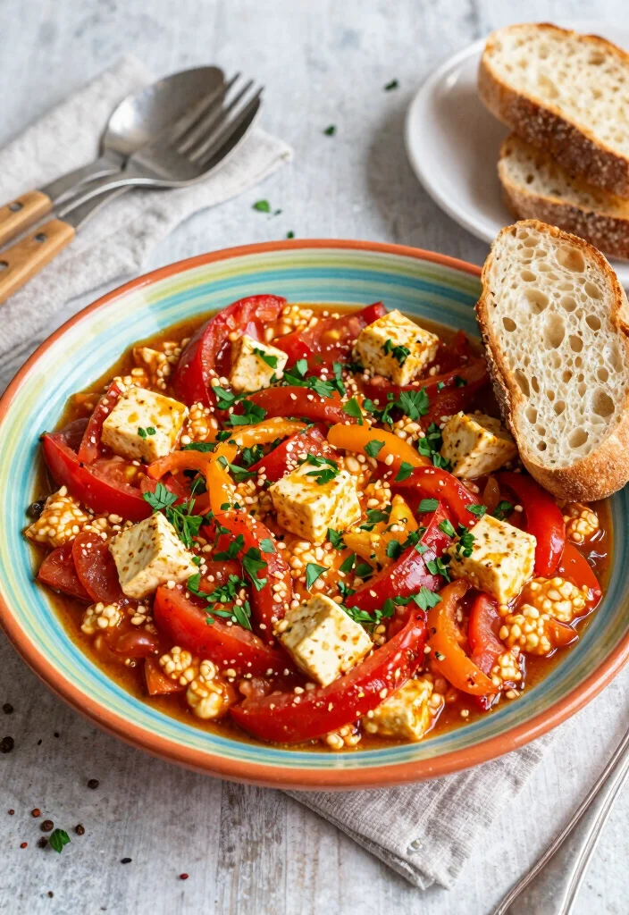 10 Vegan Turkish Recipes for Bold Flavorful Plant-Based Eating - 6. Vegan Menemen