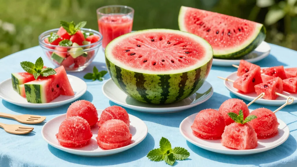 10 Watermelon Dessert Recipes for Fresh Light Summer Treats