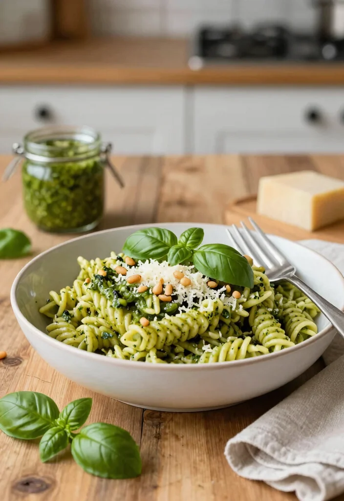 12 Basil Dinner Recipes for Fresh Herb-Forward Weeknight Meals - 1. Classic Basil Pesto Pasta
