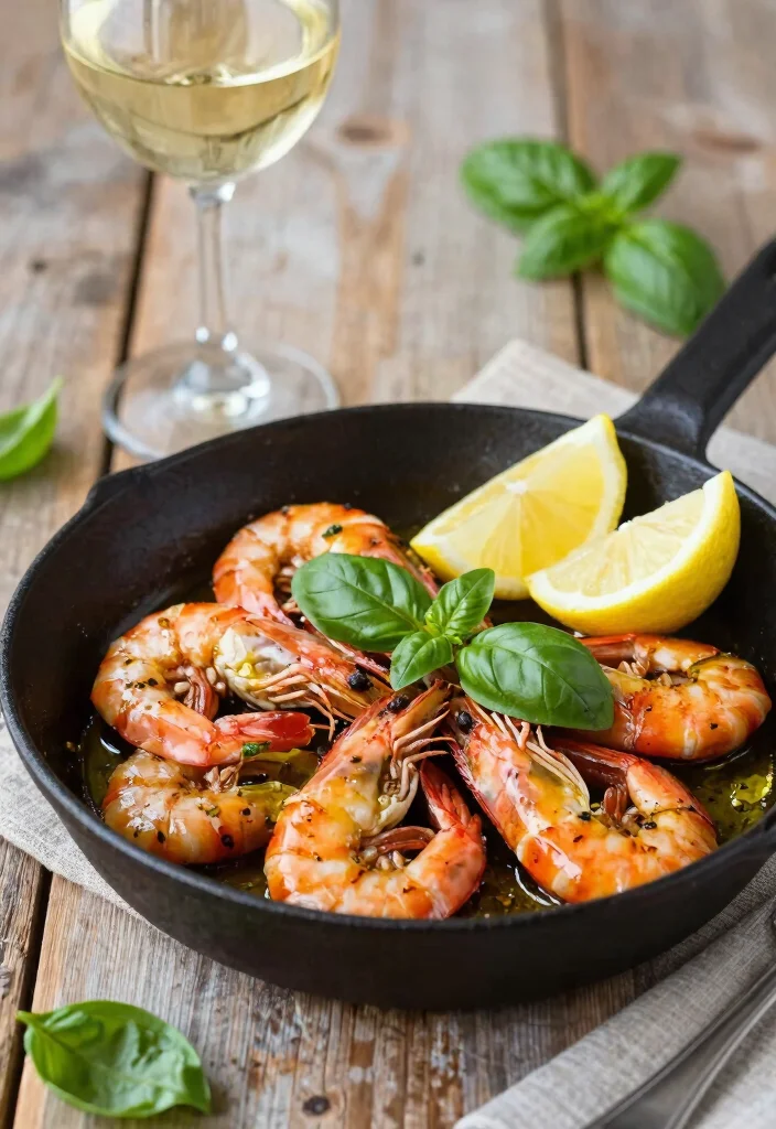 12 Basil Dinner Recipes for Fresh Herb-Forward Weeknight Meals - 11. Basil Garlic Shrimp