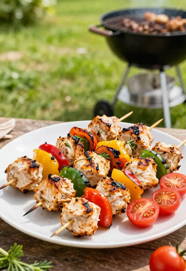 12 Basil Dinner Recipes for Fresh Herb-Forward Weeknight Meals - 4. Basil-Infused Chicken Skewers