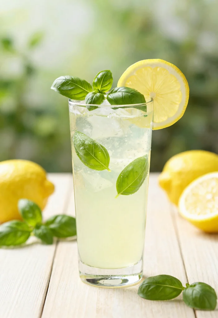 12 Basil Dinner Recipes for Fresh Herb-Forward Weeknight Meals - 5. Basil Lemonade