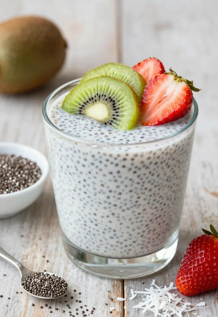 12 Cheap Dessert Recipes for Easy Budget-Friendly Treats - 4. Coconut Chia Pudding