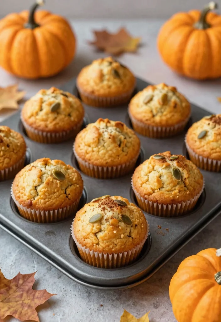 12 Cheap Dessert Recipes for Easy Budget-Friendly Treats - 9. Vegan Pumpkin Spice Muffins