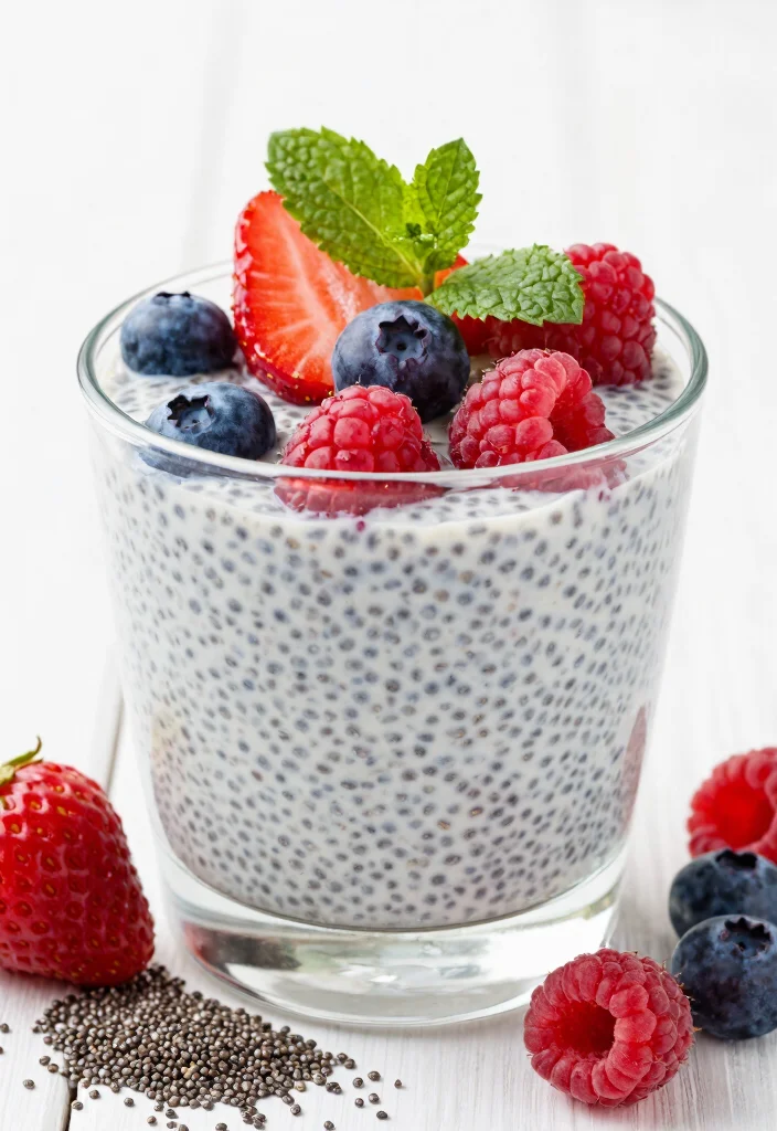 12 Clean Keto Recipes for Simple Whole-Food Low-Carb Eating - 11. Berry Chia Seed Pudding