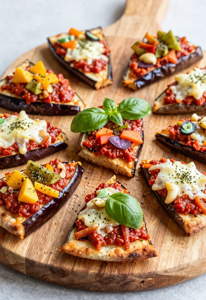12 Clean Keto Recipes for Simple Whole-Food Low-Carb Eating - 9. Eggplant Pizza Bites