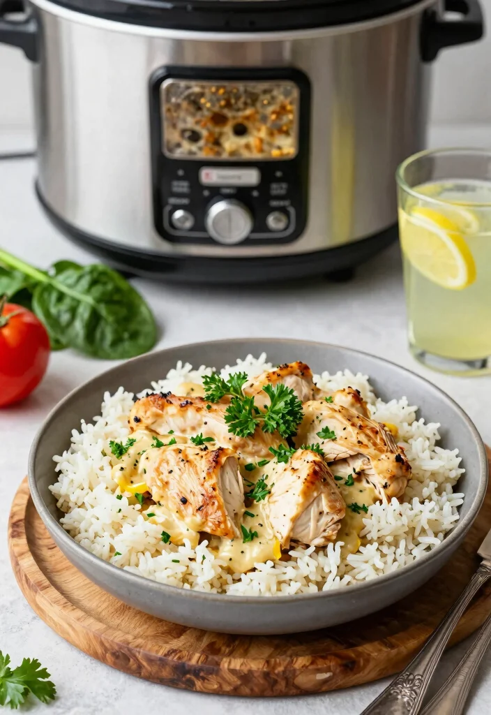 12 Dump-and-Crockpot Dinner Recipes for Zero-Prep Weeknight Meals - 1. Creamy Garlic Parmesan Chicken